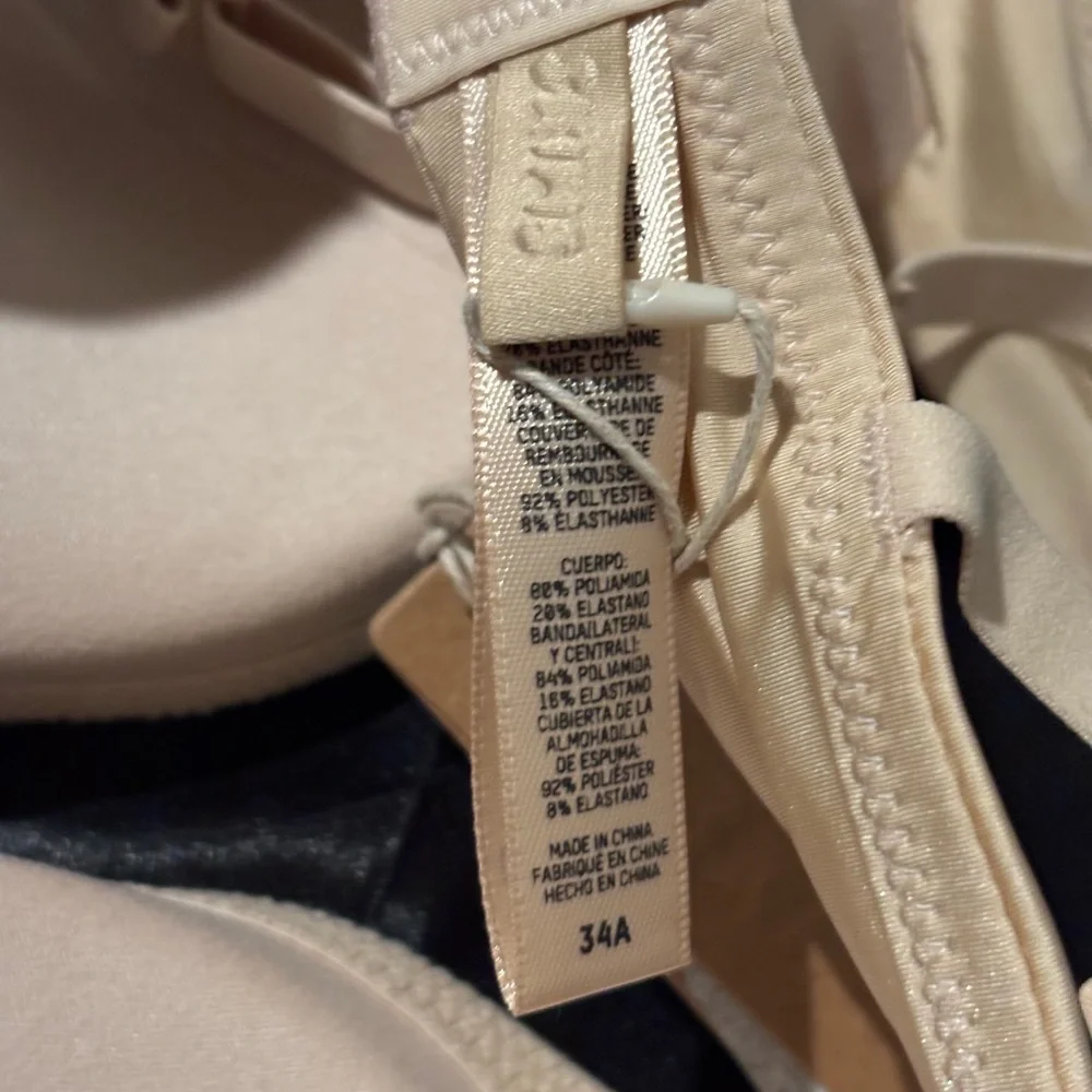 Seamless Nude Wireless T-Shirt Bra - Smooth Everyday Comfort - Picture 4 of 5